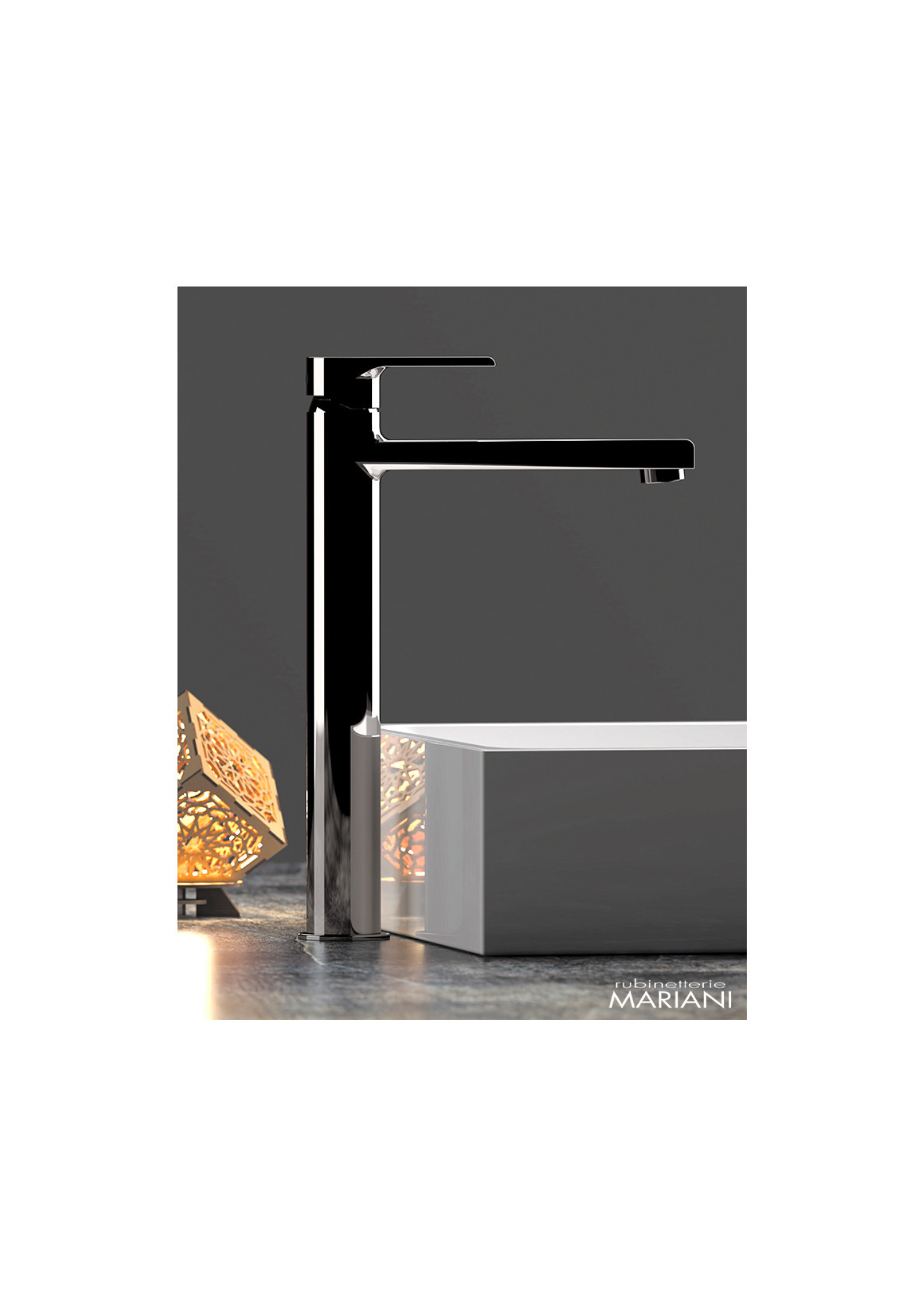Miscelatore monocomando lavabo Mariani Artic Alto