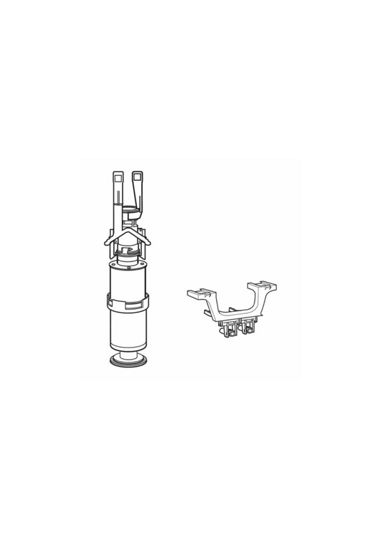 Kit trasformazione meccanico doppio scarico Valsir Rios
