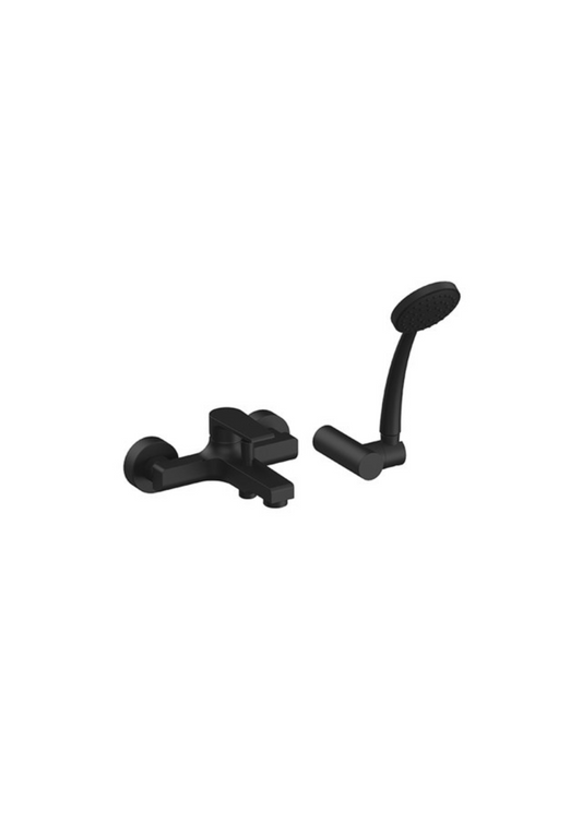 Miscelatore monocomando vasca Mariani Artic nero opaco