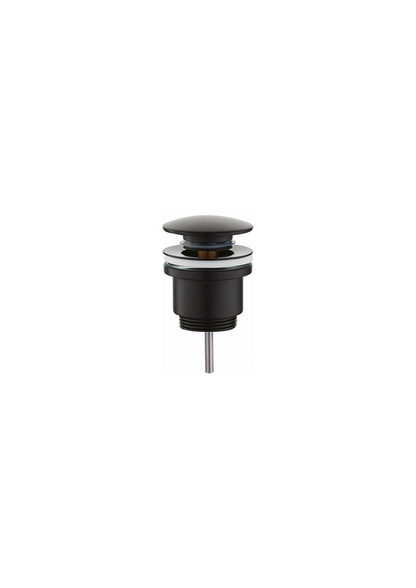 Piletta di scarico click-clack 1 1/4” nera opaca