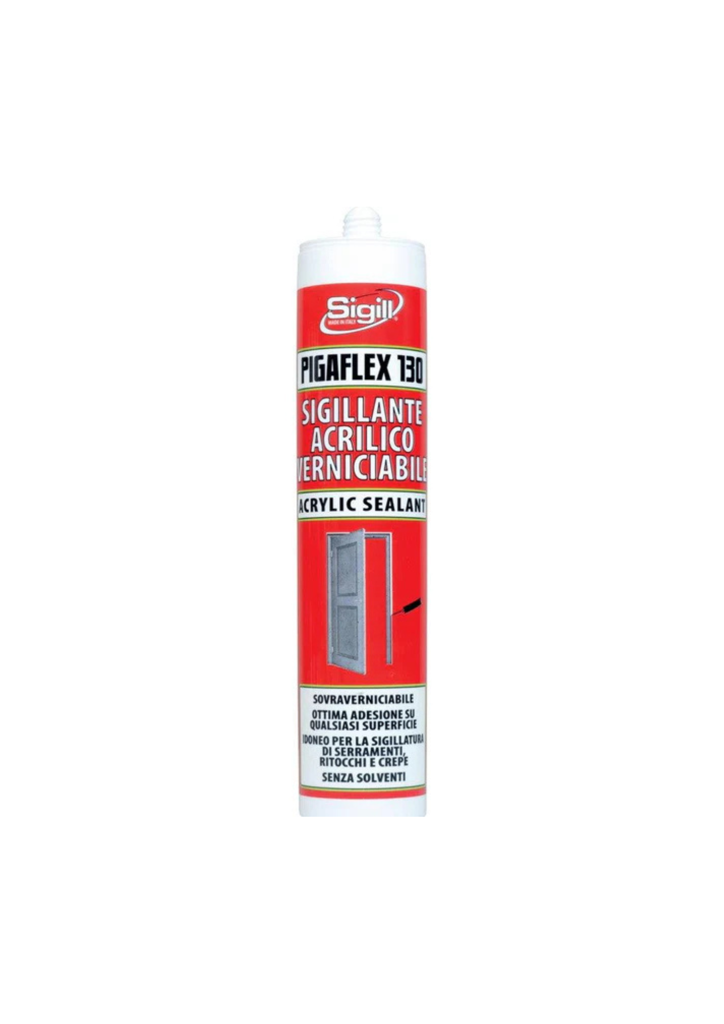 Silicone acrilico verniciabile Pigaflex 130
