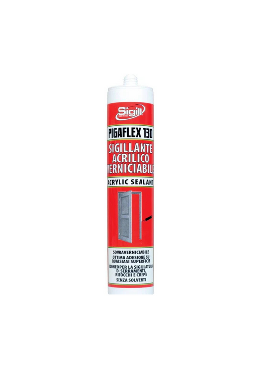 Silicone acrilico verniciabile Pigaflex 130