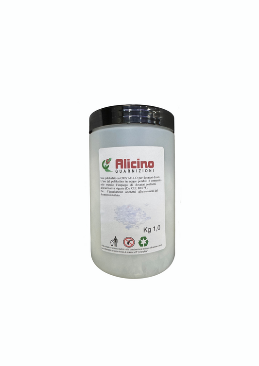 Barattolo polisosfati in cristalli per dosatori 1Kg