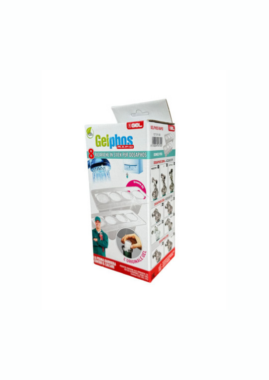Cartucce polisosfati per dosatori kit d 8 pezzi